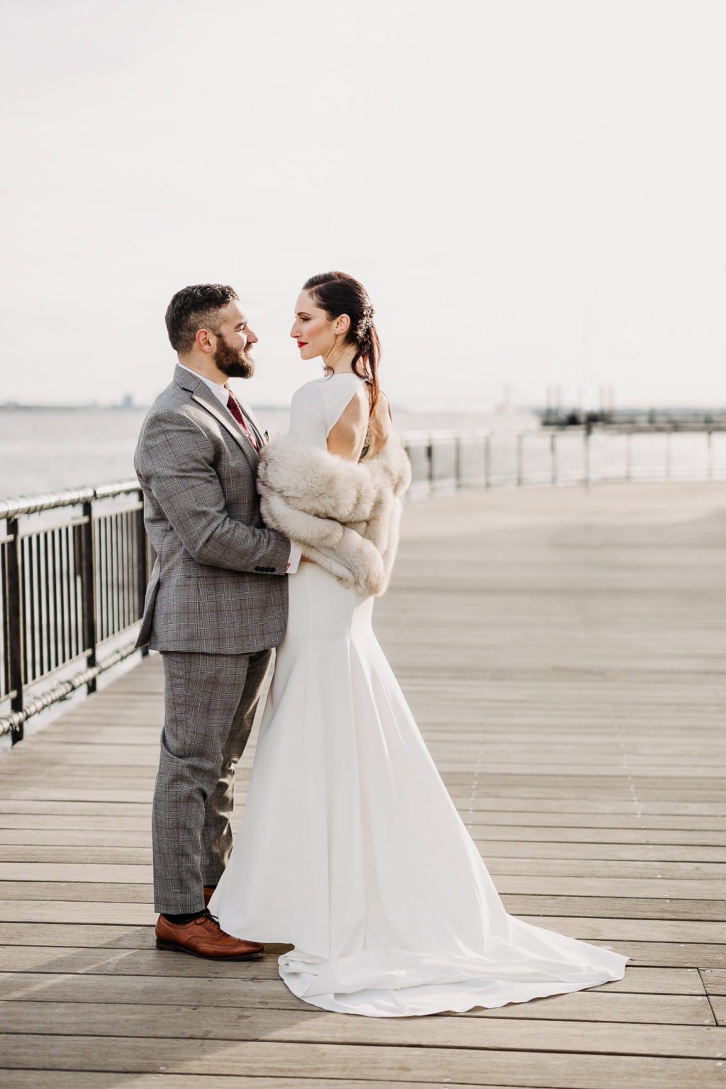 JESSICA AND EVAN WEDDING PORTA PIZZA JERSEY CITY