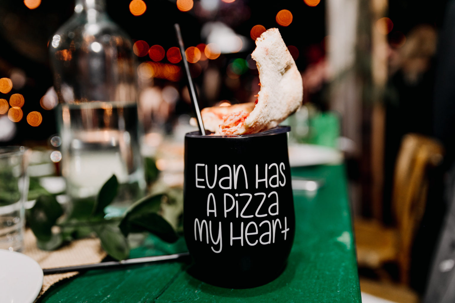 JESSICA AND EVAN WEDDING PORTA PIZZA JERSEY CITY